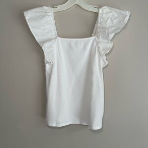Ruffle tank top!